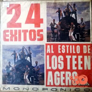 Los Teen Agers - 24 Éxitos Al Estilos De Los Teen Agers Vinilo