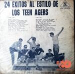 Disco de Vinilo Los Teen Agers - 24 Éxitos Al Estilos De Los Teen Agers Vinyl Record