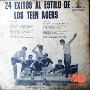 Disco de Vinilo Los Teen Agers - 24 Éxitos Al Estilos De Los Teen Agers Vinyl Record