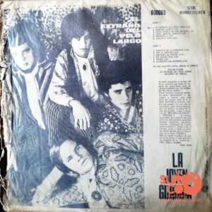 Disco de Vinilo La Joven Guardia - El Extraño Del Pelo Largo Vinyl Record