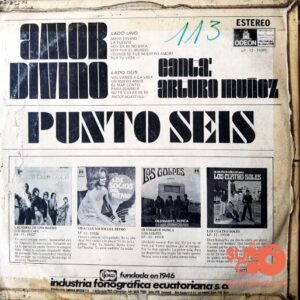 Disco de Vinilo Arturo Muñoz - Punto Seis -Amor Divino Vinyl Record
