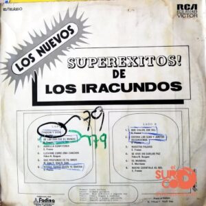 Disco de Vinilo Los Iracundos - Los Nuevos Super Éxitos De Vinyl Record