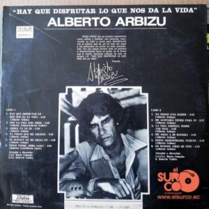 Disco de Vinilo Alberto Arbizu - Hay Que Disfrutar Lo Que Nos Da La Vida Vinyl Record