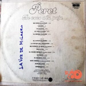 Disco de Vinilo Peret - De Coco A La Paja Vinyl Record