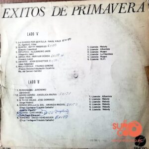 Disco de Vinilo Varios - Éxitos De La Primavera Vinyl Record
