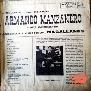 Disco de Vinilo Armando Manzanero - Armando Manzanero Y Sus Canciones Vinyl Record