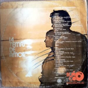 Disco de Vinilo Varios - 14 Temas De Amor Vinyl Record