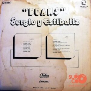 Disco de Vinilo Sergio Y Estibaliz - Beans Vinyl Record