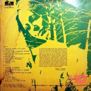 Disco de Vinilo Elio Roca - Te Extrañare Donde Estés Vinyl Record