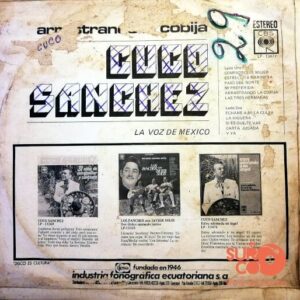 Disco de Vinilo Cuco Sánchez - Arrastrando La Cobija Vinyl Record