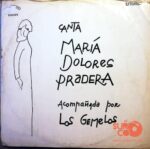Disco de Vinilo María Dolores Pradera - María Dolores Pradera Acompañada Por “Los Gemelos” Vinyl Record