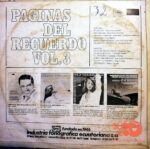 Disco de Vinilo Varios - Paginas Del Recuerdo Vol3 Vinyl Record