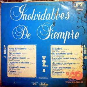Disco de Vinilo Varios - Inolvidables De Siempre Vinyl Record