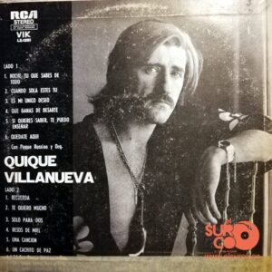 Disco de Vinilo Quique Villanueva - Quique Villanueva Vinyl Record