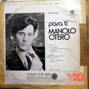 Disco de Vinilo Manolo Otero - Para Ti Vinyl Record