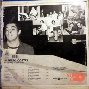 Disco de Vinilo Alberto Cortez - Pensares Y Sentires Vinyl Record