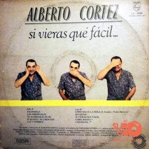 Disco de Vinilo Alberto Cortez - Si Vieras Que Fácil… Vinyl Record