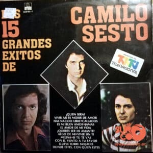 Camilo Sesto - Los 15 Grandes Éxitos De Camilo Sesto Vinilo