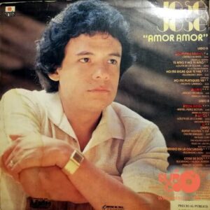 Disco de Vinilo José José - Amor Amor Vinyl Record