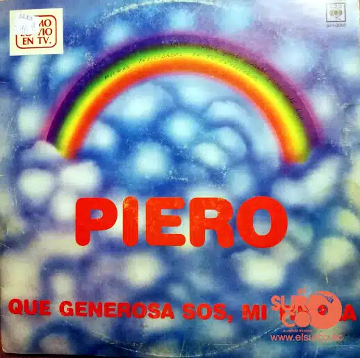 Disco de Vinilo Piero - Que Generoso Sos Mi Tierra Vinyl Record