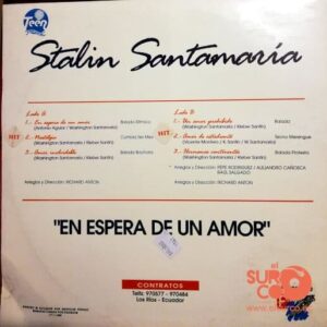 Disco de Vinilo Stalin Santamaría - En Espera De Un Amor Vinyl Record