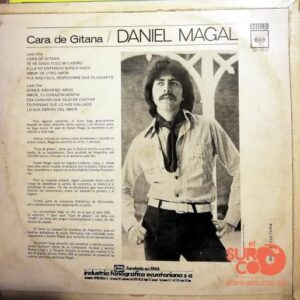 Disco de Vinilo Daniel Magal - Cara De Gitana Vinyl Record