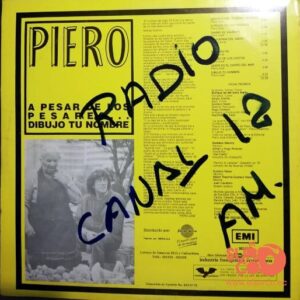 Disco de Vinilo Piero - A Pesar De Los Pesares Vinyl Record