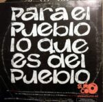 Disco de Vinilo Piero - Para El Pueblo Lo Que Es Del Pueblo Vinyl Record