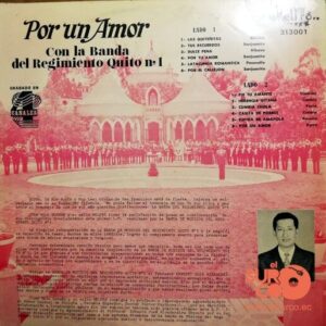 Disco de Vinilo Banda Del Regimiento Quito  - Por Un Amor Vinyl Record