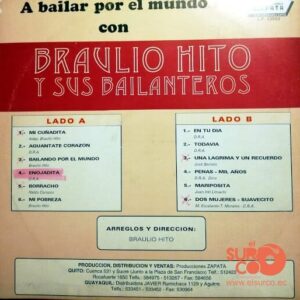 Disco de Vinilo Braulio Hito Y Sus Bailanteros - A Bailar Por El Mundo Con Vinyl Record