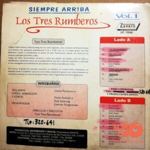 Disco de Vinilo Los Tres Rumberos - Comienza La Fiesta Vinyl Record