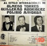 Disco de Vinilo Olmedo Torres - Boleros Inolvidables En Saxo Vinyl Record