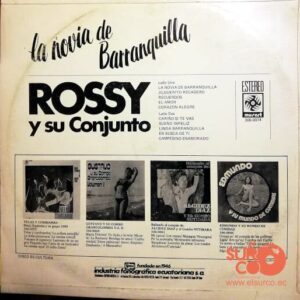 Disco de Vinilo Rossy Y Conjunto - La Novia De Barranquilla Vinyl Record