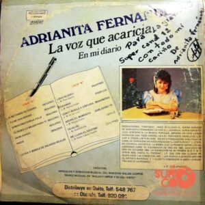 Disco de Vinilo Adrianita Fernández - En Mi Diario Con Vinyl Record