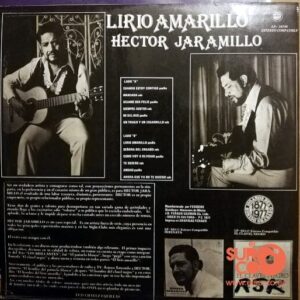 Disco de Vinilo Héctor Jaramillo - Lirio Amarillo Vinyl Record