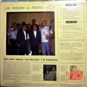 Disco de Vinilo Duo Hnos. García Los Mellizos - Se Prendió La Fiesta Vinyl Record