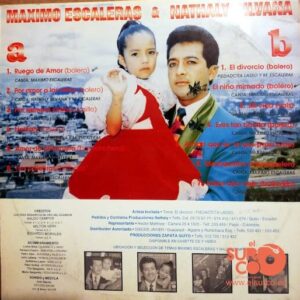 Disco de Vinilo Máximo Escaleras - Nathaly Vinyl Record