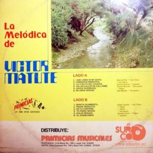 Disco de Vinilo Victor Matute - La Melódica De Victor Matute Vinyl Record
