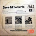 Disco de Vinilo Varios - Disco Del Recuerdo Vol. 3 Vinyl Record