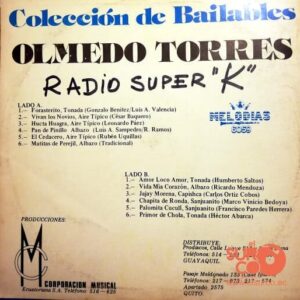 Disco de Vinilo Olmedo Torres - Colección De Bailables Vinyl Record