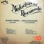 Disco de Vinilo Olmedo Torres - Melodías Del Recuerdo Vinyl Record