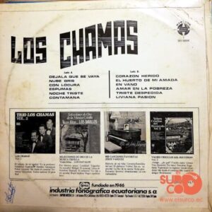 Disco de Vinilo Trío Los Chamas - Los Chamas Vinyl Record