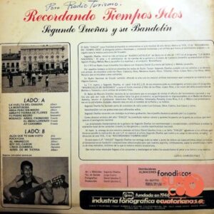 Disco de Vinilo Segundo Dueñas - Recordando Tiempos Idos Vol. 2 Vinyl Record