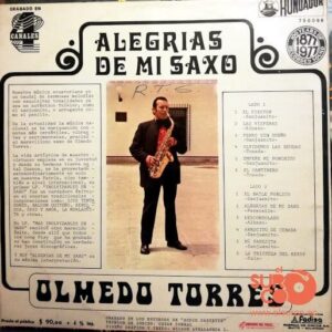 Disco de Vinilo Olmedo Torres - Alegrías De Mi Saxo Vinyl Record