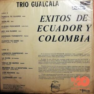 Disco de Vinilo Trío Gualcala - Éxitos De Ecuador Y Colombia Vinyl Record