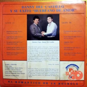 Disco de Vinilo Danny Del Castillo - Diez Éxitos Para El Recuerdo Vinyl Record