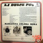 Disco de Vinilo Marianita Coloma Mora - La Dulce Voz Vinyl Record