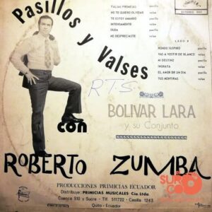 Disco de Vinilo Roberto Zumba - Pasillos Y Valses Con Roberto Zumba Vinyl Record