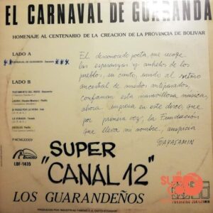 Disco de Vinilo Los Guarandeños - El Carnaval De Guaranda Vinyl Record
