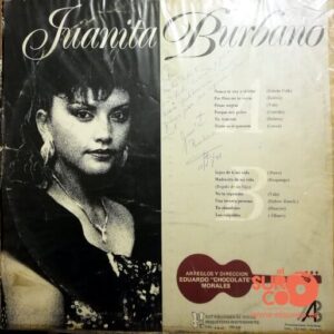 Disco de Vinilo Juanita Burbano - La Estrella De América Vinyl Record